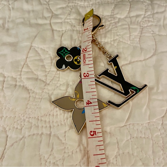 Blooming Flowers Bag Charm and Key Holder - Picture 2 of 2